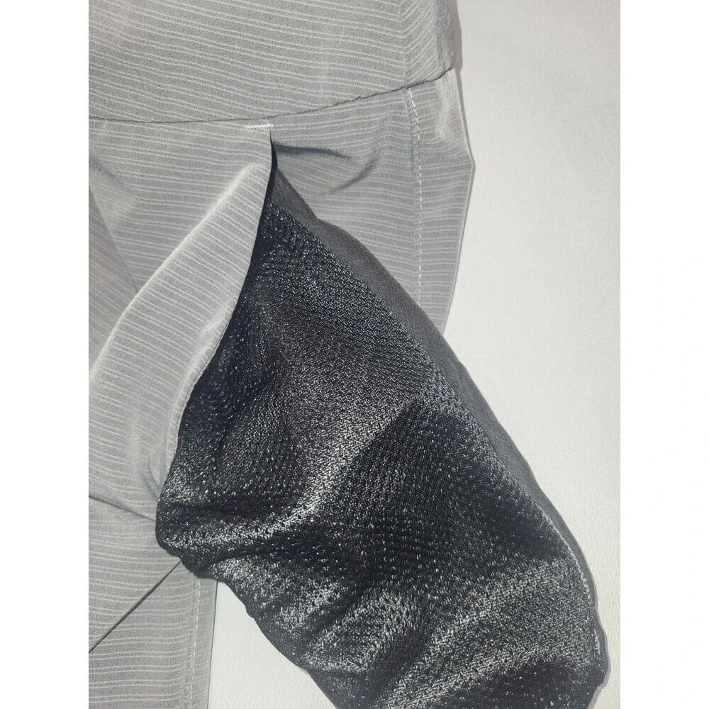 Hang Ten Shorts Adult 36 Gray Performance Stretch Board Drawstring Outdoor Mens